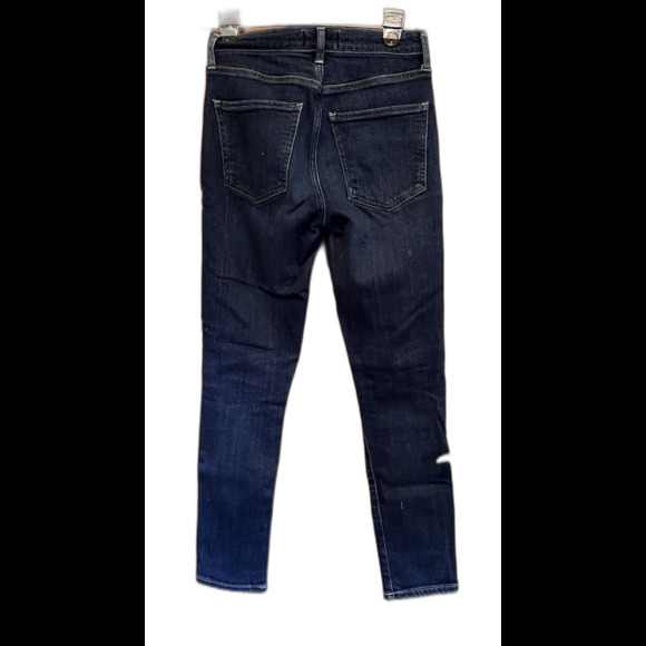 AGOLDE Sophia Revolve Denim Jeans Womens 25 Blue Stretch Ankle Cropped Classic - Picture 2 of 5